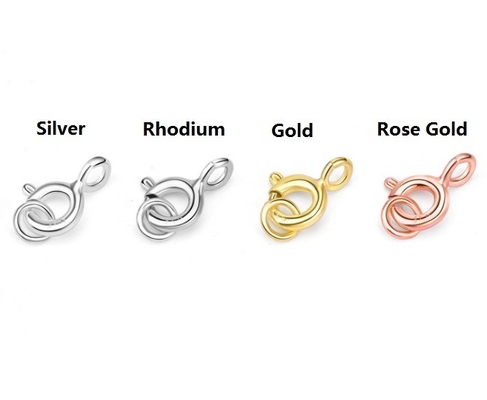 Tùy chỉnh 925 bạc tôm hùm khóa mùa xuân Charms đồng tôm khóa hùm khóa