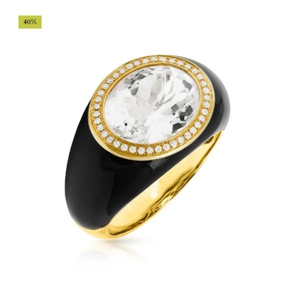 Micro Insert 18K vàng bọc màu xanh Topaz mịn ẩm Phương pháp nữ nhẫn đồng