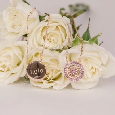 Vòng cổ màu xanh và trắng CZ hình tròn 925 Sterling bạc cho vẻ đẹp tuyệt đẹp của cô gái