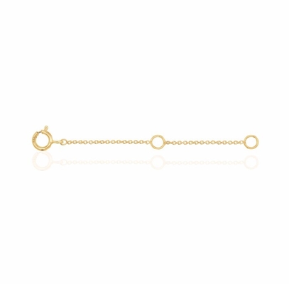 Vàng bọc 925 Sterling bạc vòng tay và dây chuyền vòng cổ kéo dài cho kỷ niệm