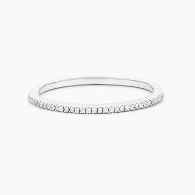 Sản phẩm nóng 18K vàng bọc nửa vĩnh cửu xếp chồng 925 Sterling bạc nữ ban nhạc nhẫn