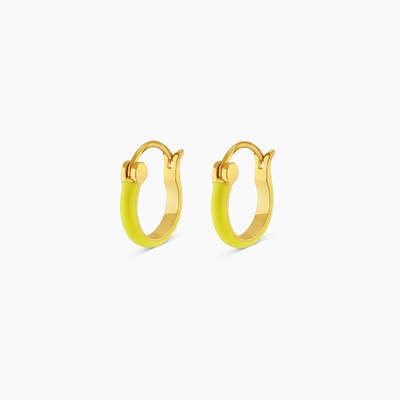 Màu 925 Sterling bạc Hoop Bàn tai 18K vàng xếp chồng Hoop Bàn tai