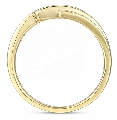 Đặt ngón tay Emerald Ruby Vợs nhẫn kim cương tuyên bố Kích thước 6-Kích thước 10