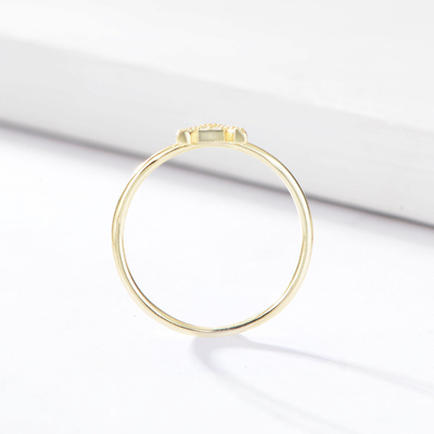 Solid Silver 925 Custom Jewelry Eternity Rings for Women Men 2023 Unisex Gold Jewelry Những chiếc nhẫn vĩnh cửu dành cho phụ nữ nam giới