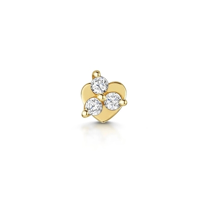 OEM Constella Stud tai 925 18k vàng trắng Stud tai