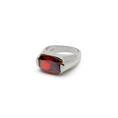 Đồ trang sức cưới 925 Sterling Silver CZ Nhẫn kim cương với màu đá tùy chọn 2024