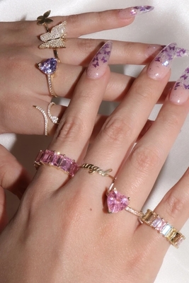 Nhẫn tên thiên thần bằng vàng rắn cho phụ nữ làm bằng tay Glitter 925 Sterling Silver Modern N/A