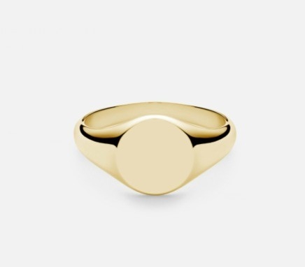 18K vàng bọc ấn khắc tùy chỉnh 925 Sterling bạc Unisex nhẫn trang sức tốt