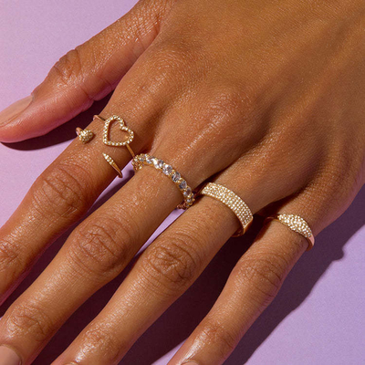 Phong cách 925 Sterling Silver Phụ nữ Nhẫn đồ trang sức sản phẩm tùy chỉnh loại tôn giáo Không