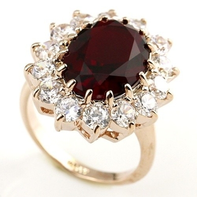 Công chúa Sapphire thiết kế nhẫn dành cho phụ nữ tình yêu quà tặng đá đen tính thích nghi