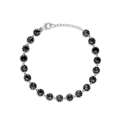 Thorn CZ Nhẫn quần vợt kim cương Nhẫn đá quý đen