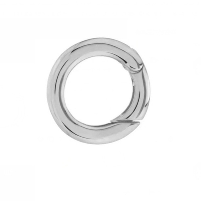 14K vàng bọc tròn Charm Enhancer Connector vòng cổ loại đồ trang sức Đeo dây chuyền hoặc sử dụng bùa