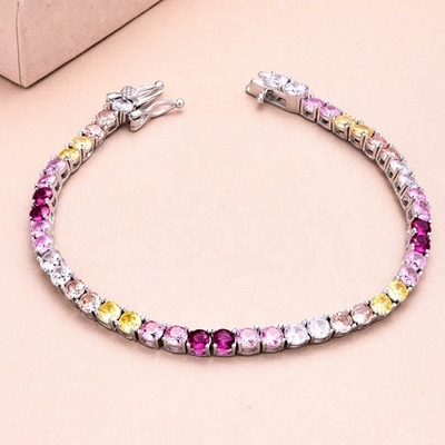 Nhẫn quần vợt bạc 925 cho phụ nữ