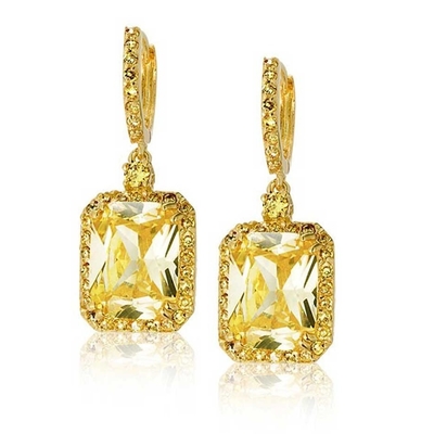 925 Sterling bạc vật liệu loại bán hàng hàng đầu vàng trắng bọc đinh tai cưới