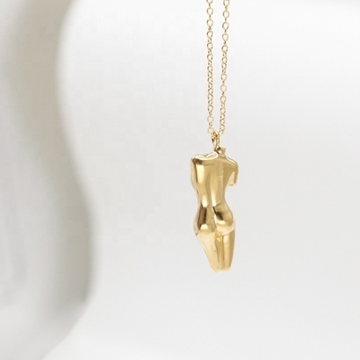 925 Sterling bạc Venus phụ nữ thân dây chuyền vòng cổ tùy chỉnh cho trang phục của bạn