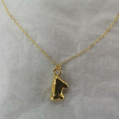 Venus nữ tính 18K vàng bọc 925 Sterling bạc đầy dây chuyền vòng cổ cho bữa tiệc
