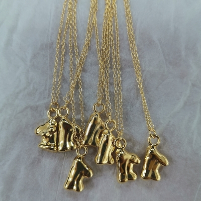 Venus nữ tính 18K vàng bọc 925 Sterling bạc đầy dây chuyền vòng cổ cho bữa tiệc