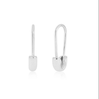 925 Sterling Silver Phụ nữ thời trang Mũi pin trang trí bằng kết thúc nhỏ màu xanh lá cây