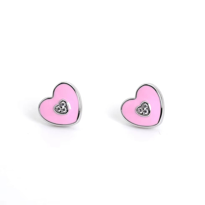 Lễ cưới Hoa hồng trái tim Stud Bàn tai cho vòng cổ trang sức thiết lập