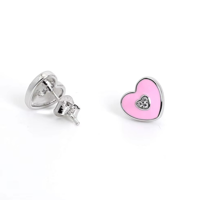 Lễ cưới Hoa hồng trái tim Stud Bàn tai cho vòng cổ trang sức thiết lập