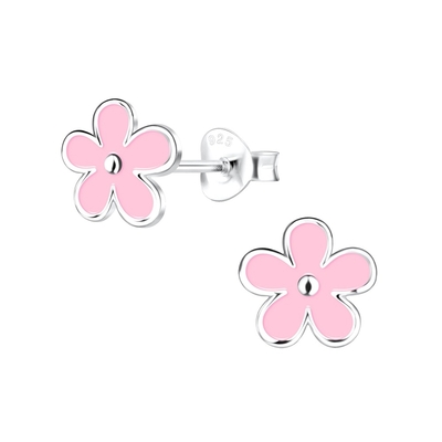 925 Sterling Silver Hypoallergenic Kids Stud Bàn tai 18K vàng mạ
