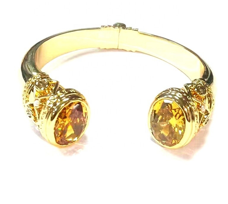 CZ Stone Bracelet 18K Gold Tennis Bracelet Cubic Zirconia ECO đồng và đồng