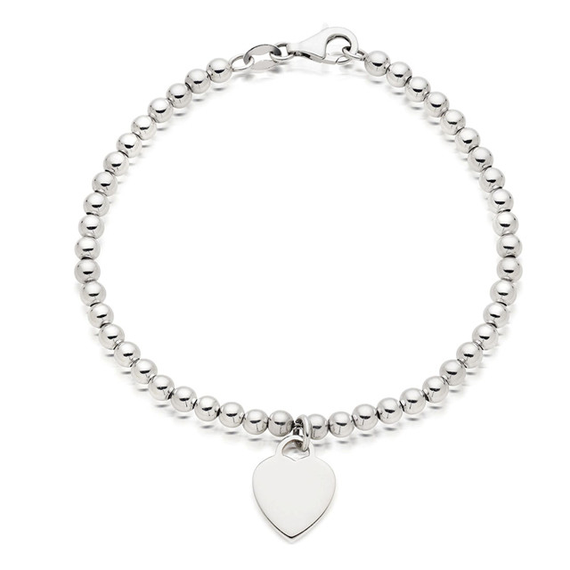 Trái tim và hình dạng cây quyến rũ vòng tay đeo hạt 925 bạc Sterling cho vòng tay phụ nữ