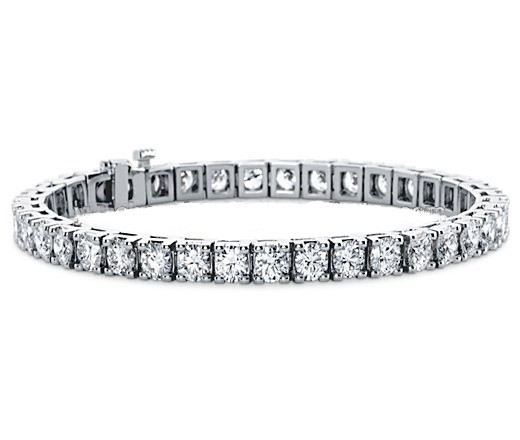 925 Sterling bạc vàng mạ 3mm Moissanite kim cương quần vợt vòng đeo tay đá màu tùy chọn