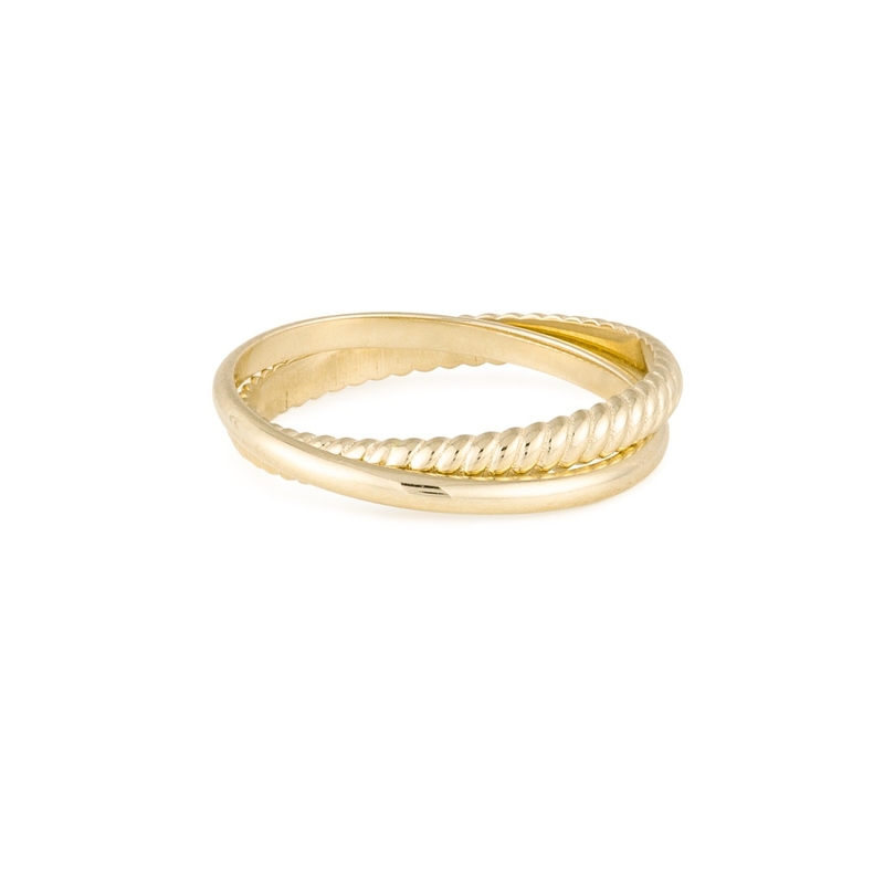 18K vàng mạ bằng tay thiết lập băng phẳng 925 Sterling bạc nhẫn cho phụ nữ
