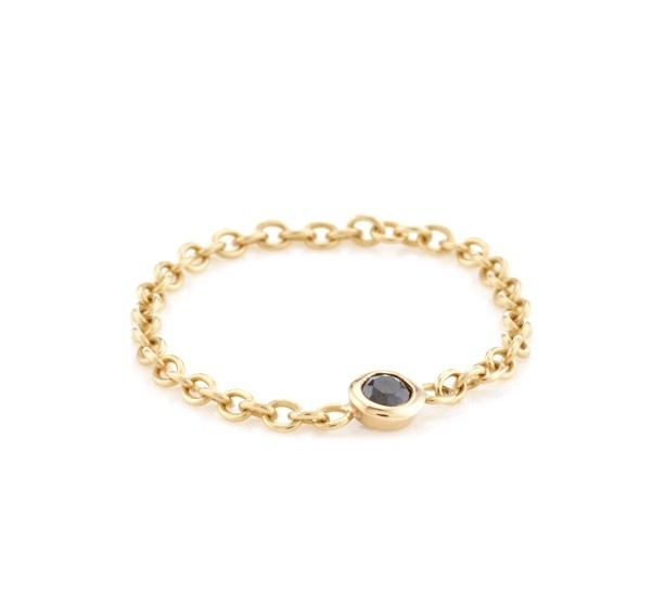 Kích thước đá 3mm phổ biến vàng mạ 925 bạc Bezel thiết lập Đen CZ dây chuyền nhẫn lợi ích