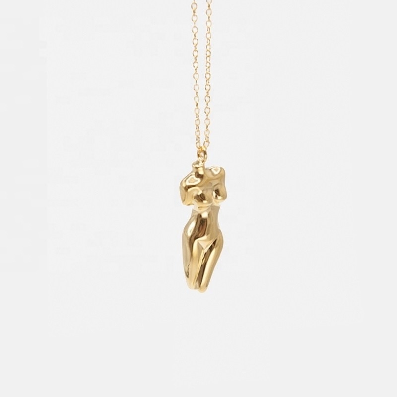 925 Sterling bạc Venus phụ nữ thân dây chuyền vòng cổ tùy chỉnh cho trang phục của bạn