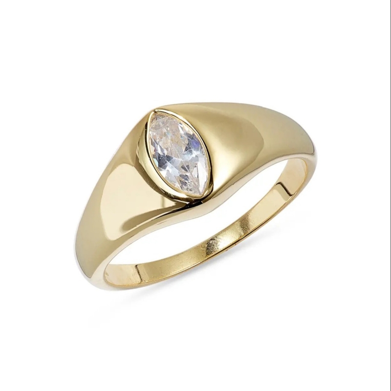 925 Sterling bạc Sterling phụ kiện Eternity nhẫn băng trang sức mịn mài Rhodium mịn