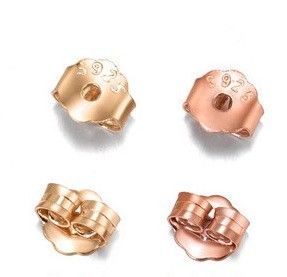 Bướm DIY phụ kiện cho vòng tai trở lại 925 Sterling bạc