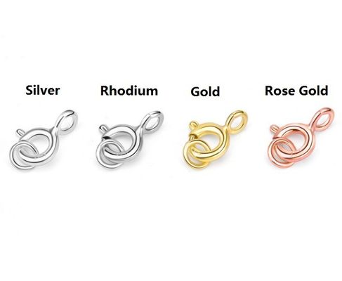 Tùy chỉnh 925 bạc tôm hùm khóa mùa xuân Charms đồng tôm khóa hùm khóa