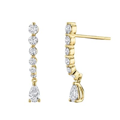 925 Sterling Silver White Pear Drop Cubic Zircon Bàn tai cho nhu cầu của khách hàng