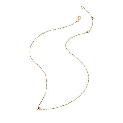Vàng bọc 925 Sterling bạc Starburst kim cương đĩa dây chuyền dây chuyền đeo hàng ngày
