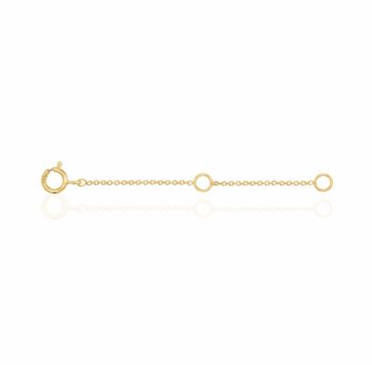 Vàng bọc 925 Sterling bạc vòng tay và dây chuyền vòng cổ kéo dài cho kỷ niệm