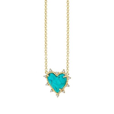 925 Sterling bạc dây chuyền đồ trang sức kim cương và màu xanh lam trái tim xoắn vòng cổ không dây chuyền ngọc trai