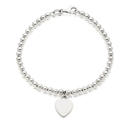 Trái tim và hình dạng cây quyến rũ vòng tay đeo hạt 925 bạc Sterling cho vòng tay phụ nữ