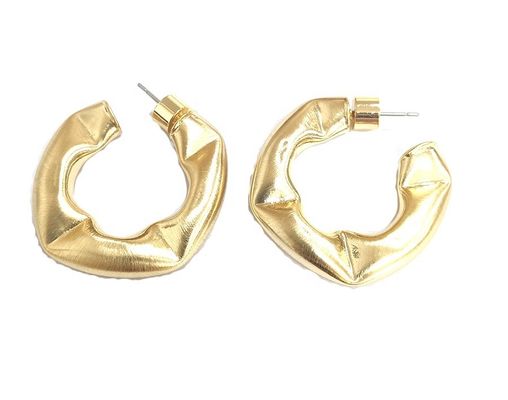 Tùy chỉnh tai nghe hoop bằng đồng dày đánh bóng tai nghe hoop bằng đồng nhỏ