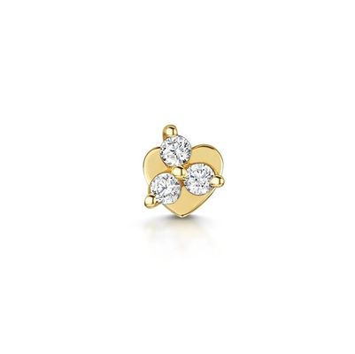 OEM Constella Stud tai 925 18k vàng trắng Stud tai