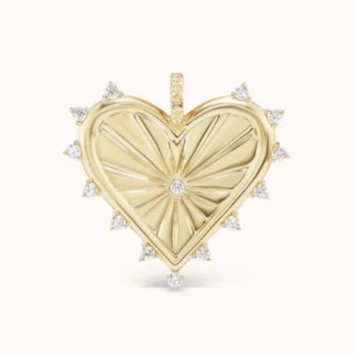 18K vàng trắng CZ nhọn tình yêu trái tim quyến rũ vòng cổ 925 Sterling bạc dây chuyền