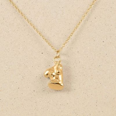 Venus nữ tính 18K vàng bọc 925 Sterling bạc đầy dây chuyền vòng cổ cho bữa tiệc