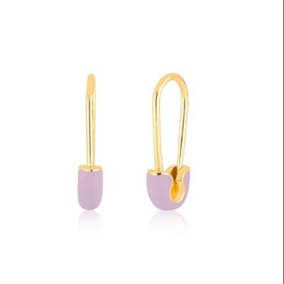 925 Sterling Silver Phụ nữ thời trang Mũi pin trang trí bằng kết thúc nhỏ màu xanh lá cây