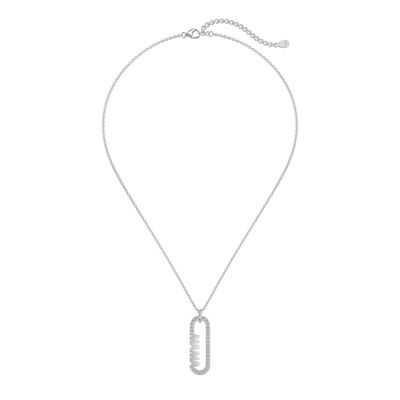18k vàng mẹ clip dây chuyền dây chuyền trong 925 Sterling bạc