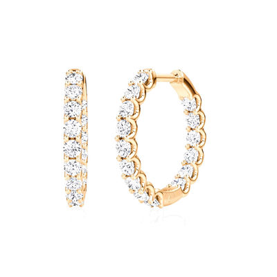 925 Sterling Silver Fine Jewelry Hoop Earrings hoàn hảo cho mọi dịp