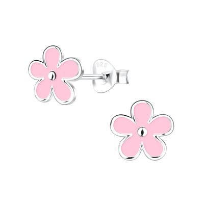 925 Sterling Silver Hypoallergenic Kids Stud Bàn tai 18K vàng mạ