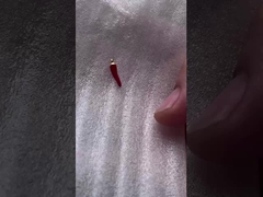 925 Sterling Silver 18k Gold Pink Enamel Band Rings Cho Phụ nữ Cô gái